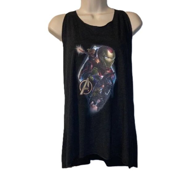 MARVEL COMICS Fifth Sun Endgame Diamond Shot Women's Racerback Tank Top NEW XXL - Picture 1 of 12
